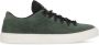 Stone Island Groene Suède Sneakers Ronde Neus Green Heren - Thumbnail 1