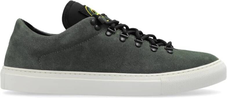 Stone Island Sportschoenen met logo Green Heren