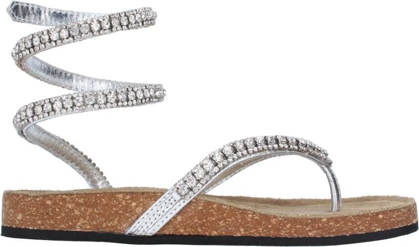 Strategia Sandalen Zilver Gray Dames