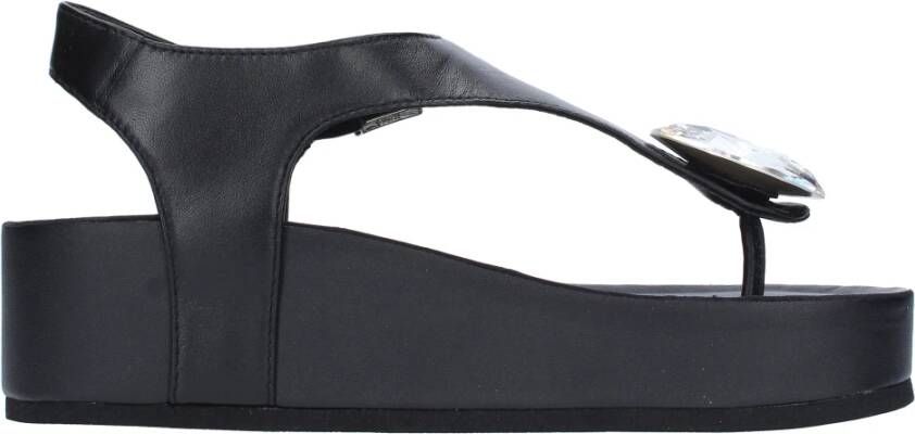 Strategia Sandalen Zwart Black Dames