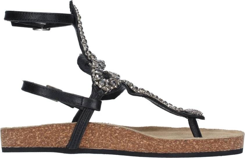 Strategia Sandalen Zwart Black Dames