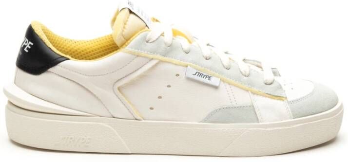 Strype Witte Sneakers Multicolor Heren