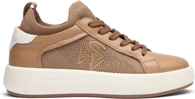 Stuart Weitzman 5050 PRO Mode Sneaker Brown Dames