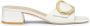 Stuart Weitzman Ambachtelijke Slide Sandaal met Gesp Detail Beige Dames - Thumbnail 1