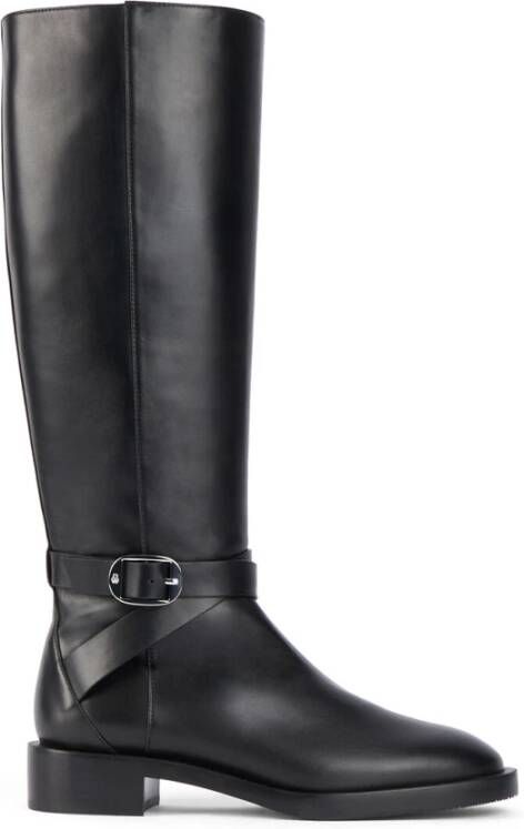 Stuart Weitzman Bella Belted Boot Black Dames