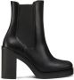 Stuart Weitzman Bethenny 80 Chelsea Bootie Black Dames - Thumbnail 1