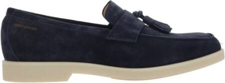 Stuart Weitzman Blauwe Platte Schoenen Elegante Stijl Blue Heren