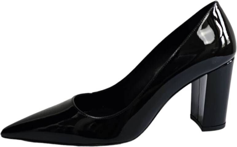 Stuart Weitzman Blokhak pomp Black Dames