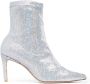 Stuart Weitzman Paillet Stretch Laarsje Blue Dames - Thumbnail 1