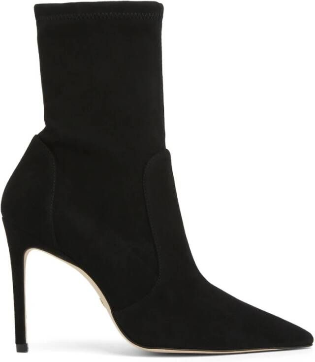 Stuart Weitzman Tijdloze Stretch Bootie Black Dames