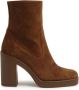 Stuart Weitzman Bruine Enkellaarzen Luxe Comfort Stijl Brown Dames - Thumbnail 1