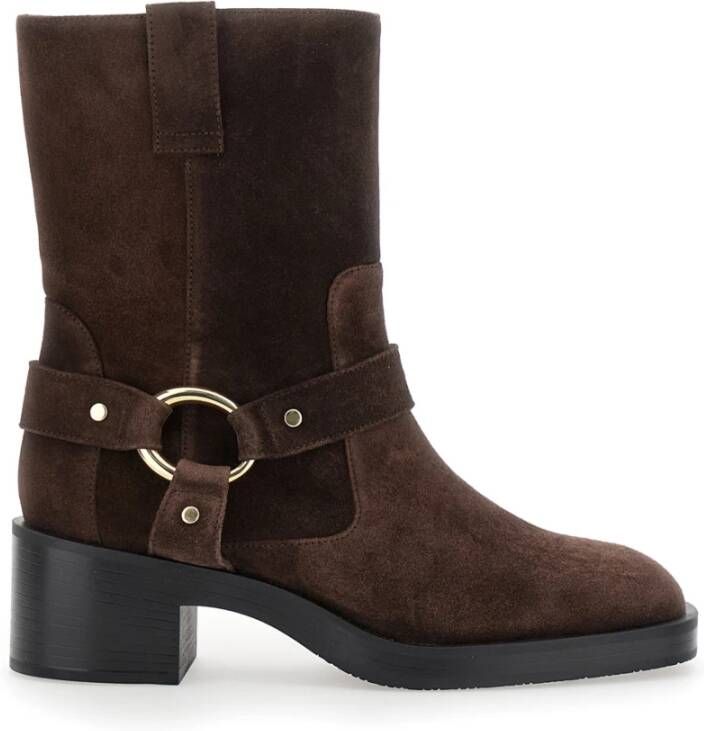 Stuart Weitzman Bruine JAX Bootie Laarzen Brown Dames