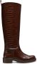 Stuart Weitzman Celia Riding Boot Brown Dames - Thumbnail 1