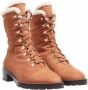 Stuart Weitzman Chill Nougat Cream Leren Laarzen Brown Dames - Thumbnail 1