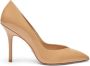 Stuart Weitzman Elegant V-Cut Stiletto Pump Beige Dames - Thumbnail 1