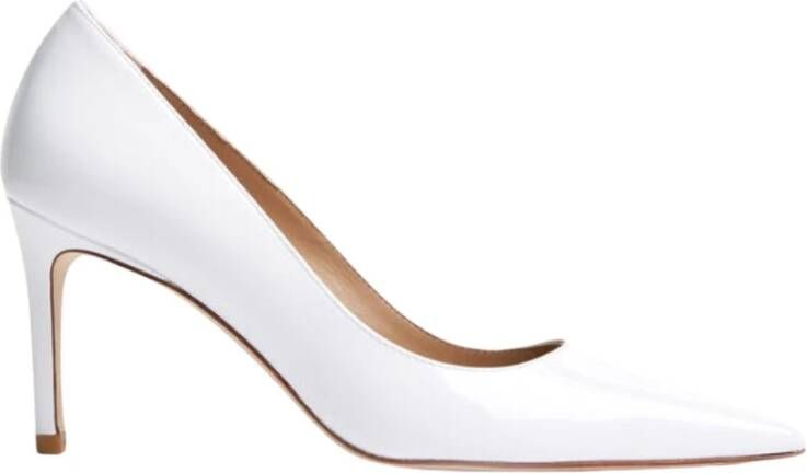 Stuart Weitzman Elegante Hakken voor Vrouwen White Dames