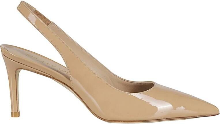 Stuart Weitzman Elegante hoge hakken voor vrouwen Beige Dames