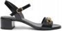 Stuart Weitzman Elegante Horsebit Leren Sandalen Black Dames - Thumbnail 1