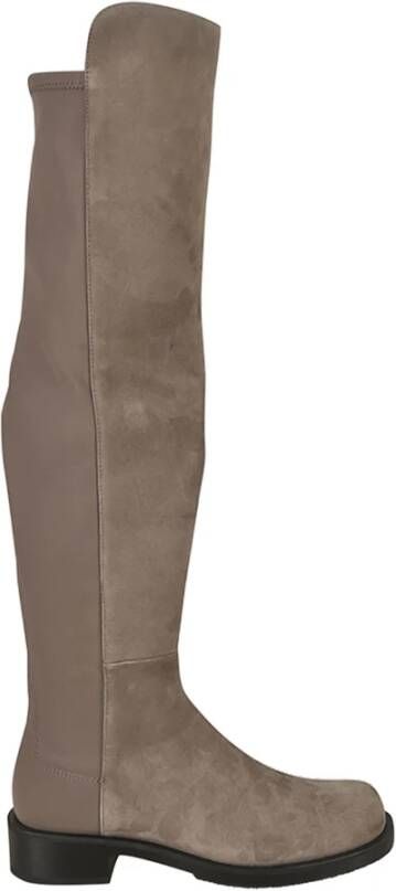 Stuart Weitzman Elegante Leren Laarzen Brown Dames