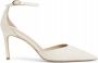 Stuart Weitzman Elegante open-zijdige enkelbandhakken Beige Dames - Thumbnail 1