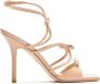 Stuart Weitzman Elegante Sandaal met Strikaccenten Beige Dames - Thumbnail 1