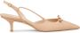 Stuart Weitzman Elegante Slingback met Strikdetail Beige Dames - Thumbnail 1