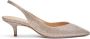 Stuart Weitzman Elegante Slingback Pump met V-Cut Vamp Beige Dames - Thumbnail 1