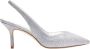 Stuart Weitzman Elegante Zilveren Slingback Schoenen Gray Dames - Thumbnail 1