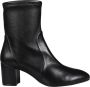 Stuart Weitzman Elegante Zwarte Enkellaarzen Black Dames - Thumbnail 1