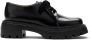 Stuart Weitzman Emerson Derby Black Dames - Thumbnail 1