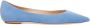 Stuart Weitzman Emilia Flat Moderne minimalistische puntige neus Blue Dames - Thumbnail 1