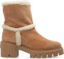 Stuart Weitzman Enkellaarzen Lennox Beige Dames - Thumbnail 1