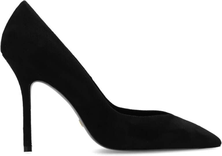 Stuart Weitzman Eva suède stiletto pumps Black Dames