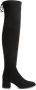 Stuart Weitzman Flareland Stretch Over-the-Knee Boot Black Dames - Thumbnail 6