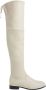 Stuart Weitzman Gedurfde Stretch Over-de-Knie Laars Beige Dames - Thumbnail 1