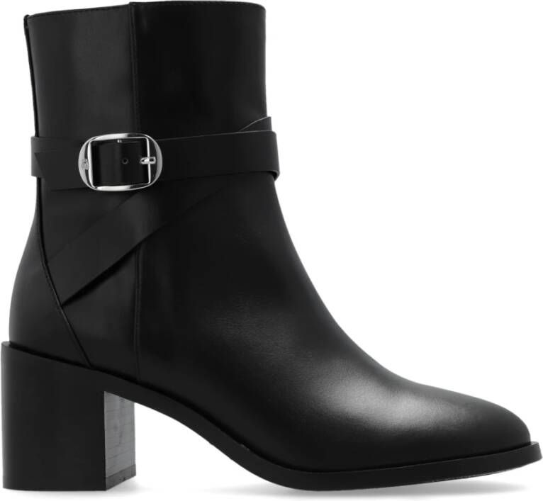 Stuart Weitzman Hakken 'Esme' Black Dames