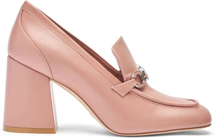 Stuart Weitzman Handtekening Loafer Pomp Pink Dames