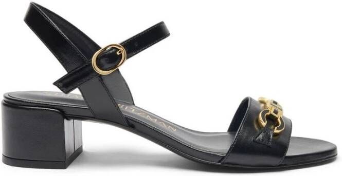 Stuart Weitzman Handtekening Sandalen voor Vrouwen Black Dames