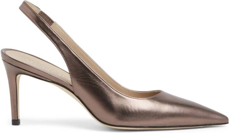 Stuart Weitzman Heeled Mules Grijs Dames