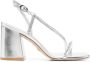 Stuart Weitzman Verhoog je stijl met grijze hoge hak sandalen Gray Dames - Thumbnail 1