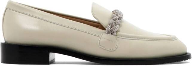 Stuart Weitzman Highshine Loafers Beige Dames