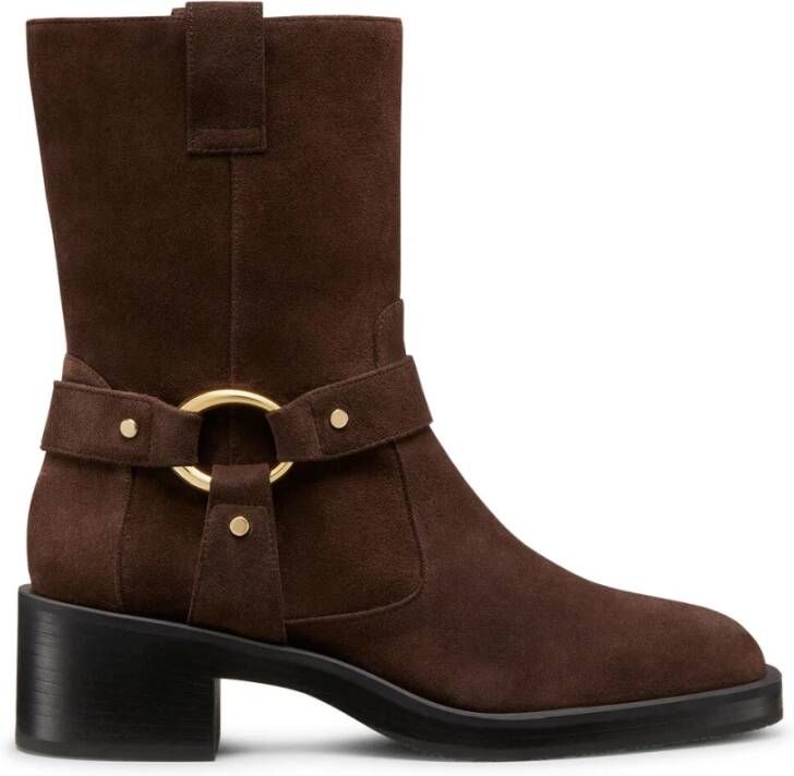 Stuart Weitzman JAX Bootie Brown Dames