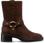 Stuart Weitzman JAX Bootie Brown Dames - Thumbnail 1