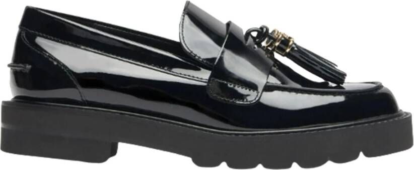 Stuart Weitzman Klassieke Loafers voor Vrouwen Black Dames