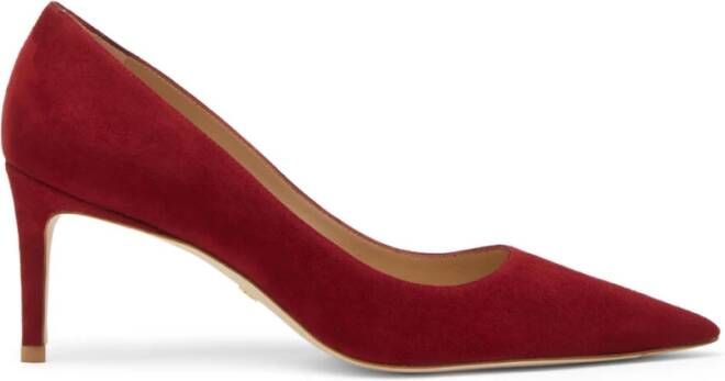 Stuart Weitzman Klassieke Pump Hak Red Dames