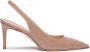 Stuart Weitzman Beige Leren Slingback met Stiletto Hak Beige Dames - Thumbnail 1