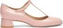 Stuart Weitzman Klassieke T-Strap Blokhak Pomp Pink Dames - Thumbnail 1