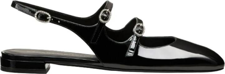 Stuart Weitzman Kristal Slingback Schoenen Black Dames