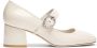 Stuart Weitzman Kristallen Gesp Mary Jane Hakken White Dames - Thumbnail 1