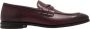 Stuart Weitzman Leren Crisscross Loafer Brown Heren - Thumbnail 1